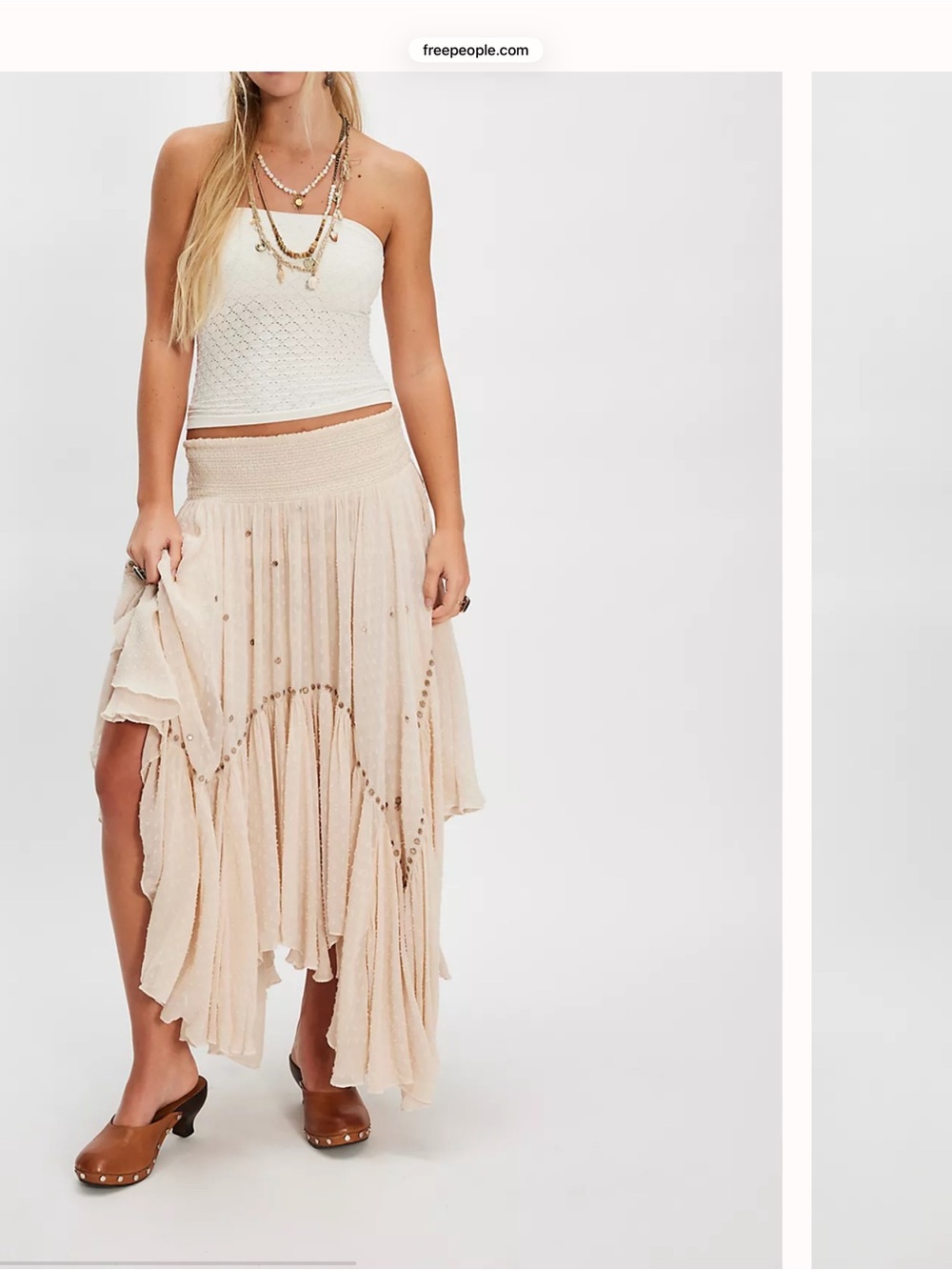 ISO DO NOT BUY Free People Abstract Love Convertible Midi Skirt